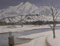 八開山春雪