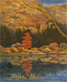 山湖深秋