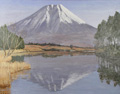 田貫湖より富士山
