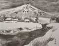 冬の富士山 冬の富士山